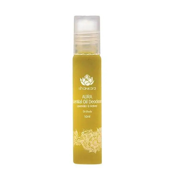Aura Essential Oil Deodorant - Lavender & Vetiver 10ML | Shankara - Essential Oil