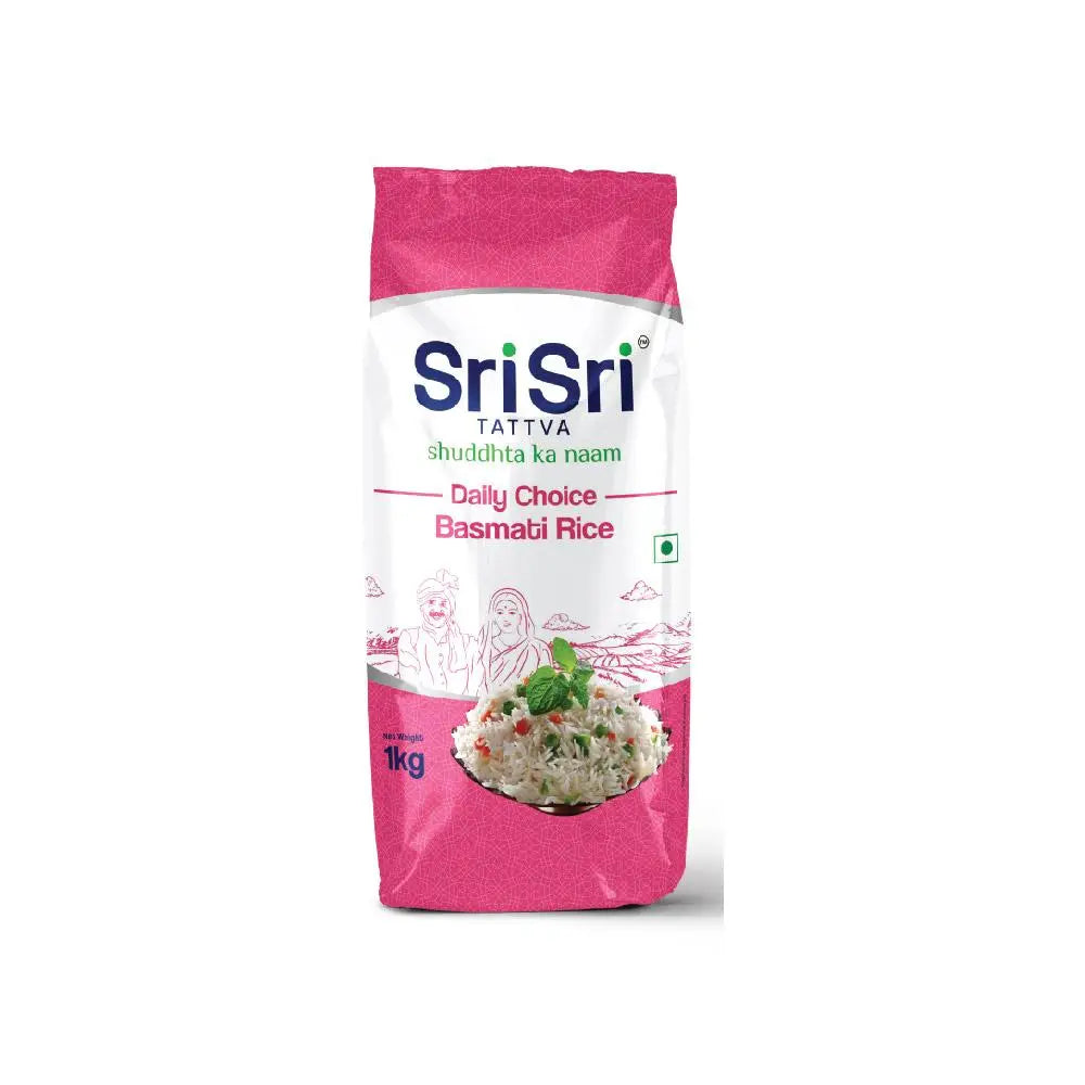 Daily Choice Basmati Rice 1kg | Sri Sri Tattva - Grocery