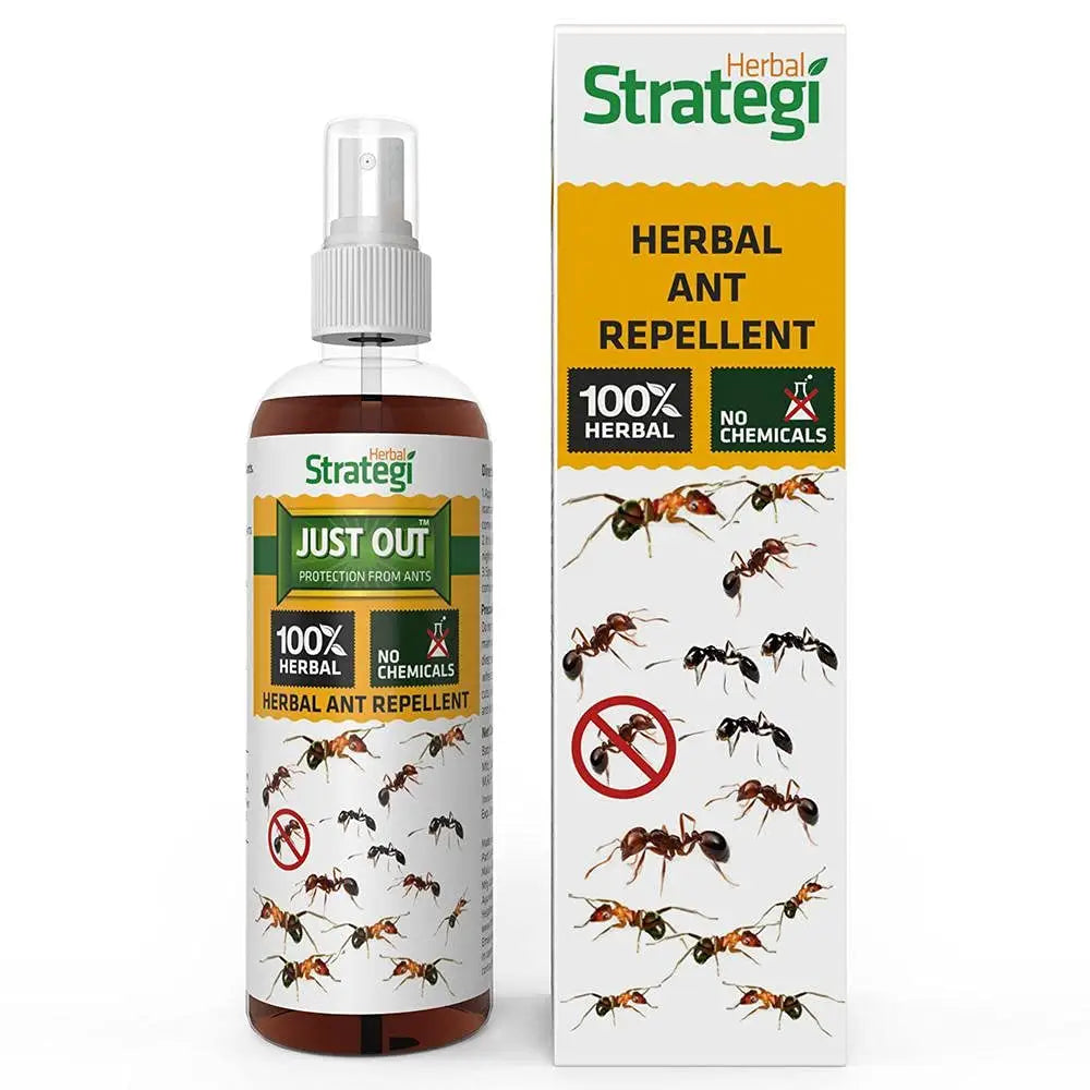 Just Out Herbal Ant Repellent by Herbal Strategi - 100ml - Home Care