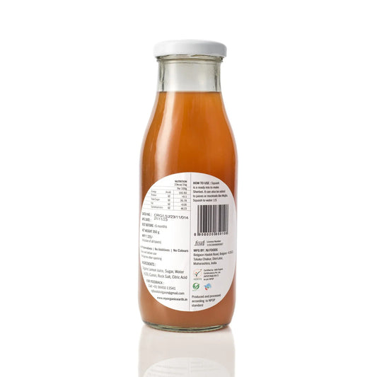 Lemon Squash (Jeera Flavour) 350g | My Organic Earth