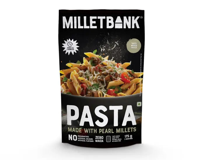 Pearl Millet Pasta 175g | MilletBank - snacks