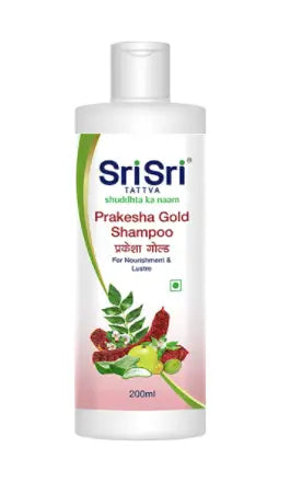 Prakesha Gold Shampoo,200ml | Sri Sri Tattva - Hair Care