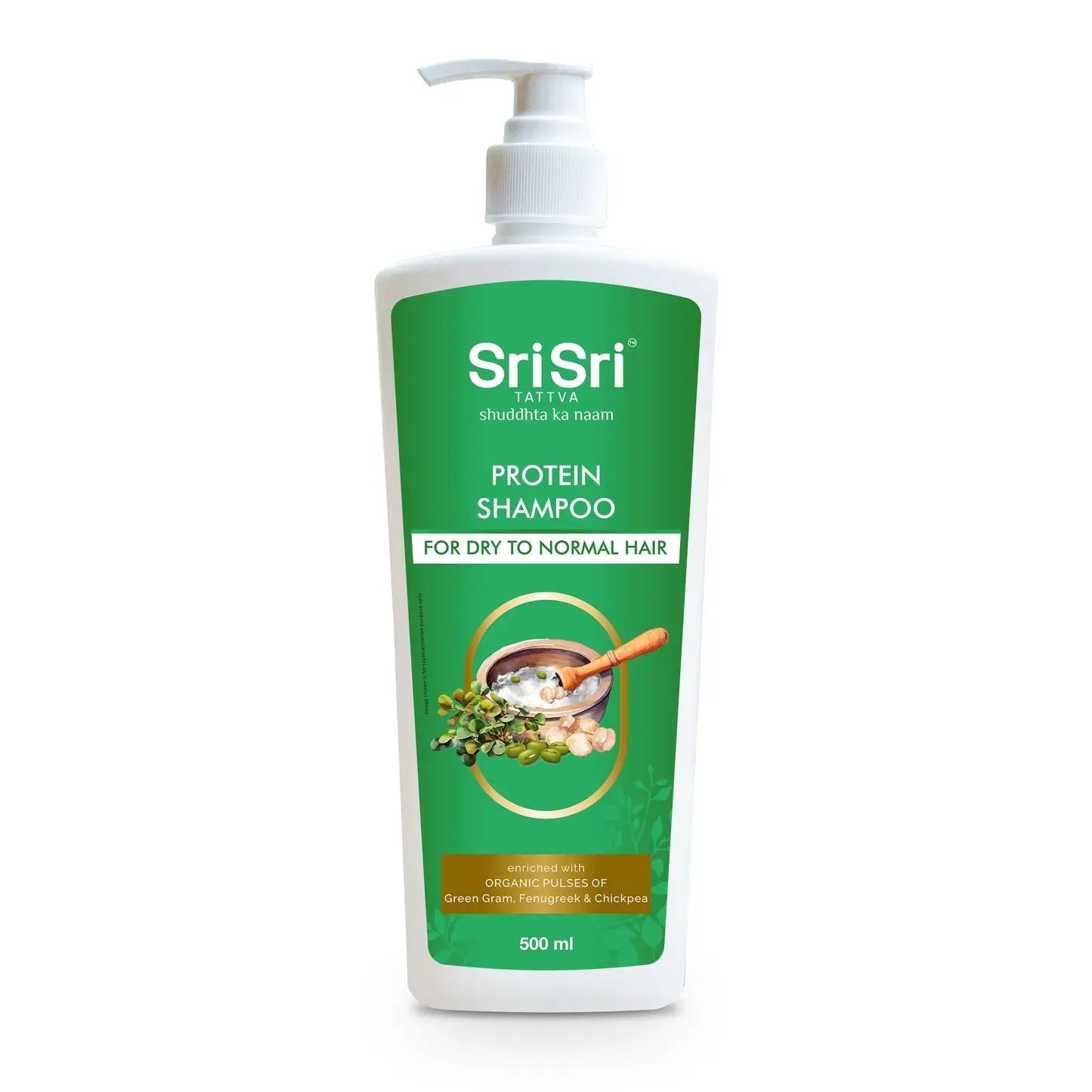 Protein Shampoo - For Dry to Normal Hair (Buy 1 Get 1 Free) 500ml | Sri Sri Tattva - Shampoo