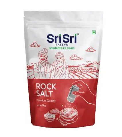 Rock Salt - Premium Quality 1kg | Sri Sri Tattva - Grocery
