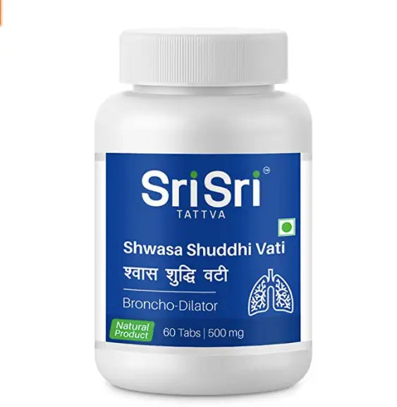 Shwasa Shuddhi Vati 500mg 60Tab - Tablets