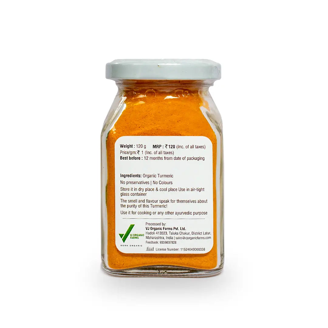 Turmeric Powder 120g | My Organic Earth