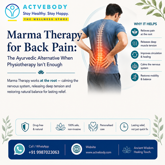 Marma Therapy for Back Pain: The Ayurvedic Alternative When Physiotherapy Isn't Enough