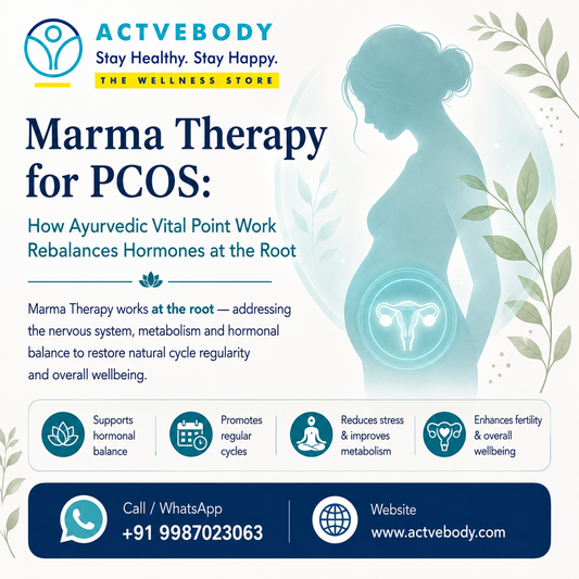 Marma Therapy for PCOS: How Ayurvedic Vital Point Work Rebalances Hormones at the Root