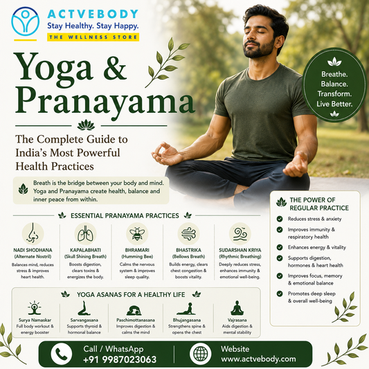Yoga and Pranayama: The Complete Guide to India's Most Powerful Health Practices