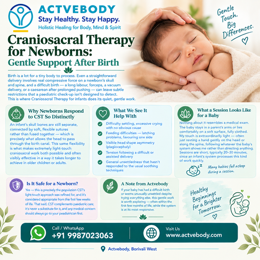 Craniosacral Therapy for Newborns: Gentle Support After Birth