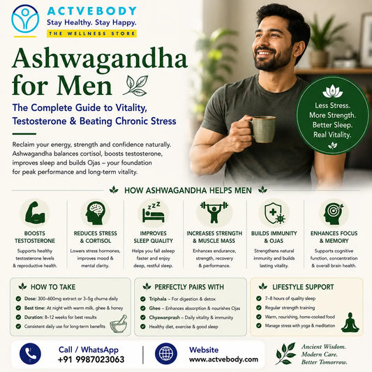 Ashwagandha for Men: The Complete Guide to Vitality, Testosterone and Beating Chronic Stress