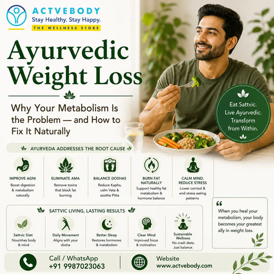 Ayurvedic Weight Loss: Why Your Metabolism Is the Problem , and How to Fix It Naturally