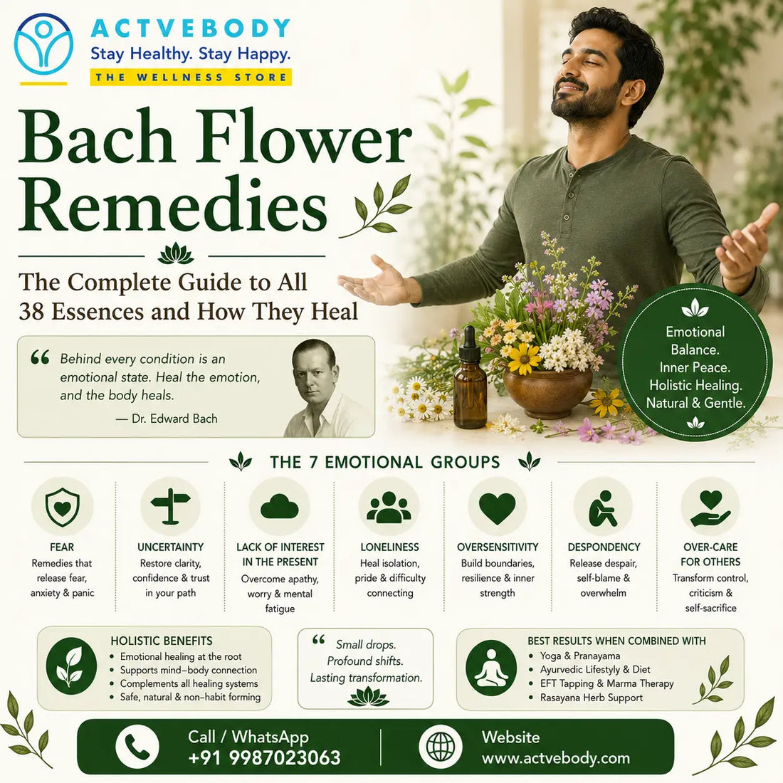 Bach Flower Remedies: The Complete Guide to All 38 Essences and How They Heal