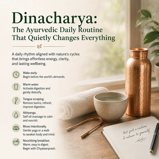 Dinacharya: The Ayurvedic Daily Routine That Quietly Changes Everything