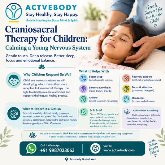Craniosacral Therapy for Children: Calming a Young Nervous System