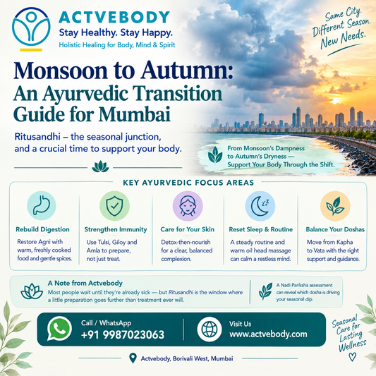 Monsoon to Autumn: An Ayurvedic Transition Guide for Mumbai