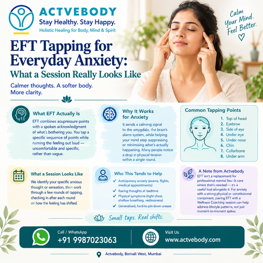 EFT Tapping for Everyday Anxiety: What a Session Really Looks Like