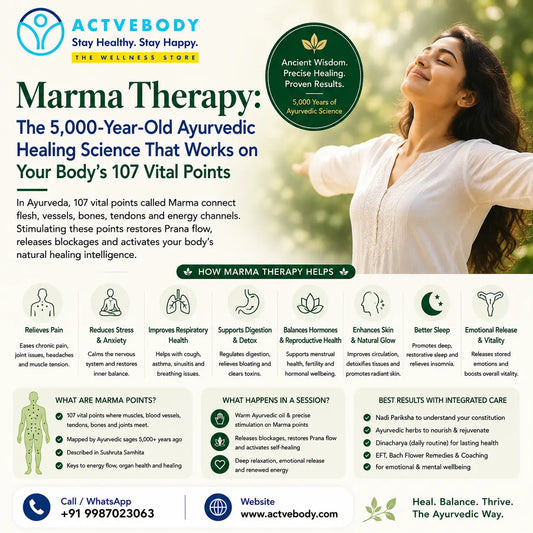 Marma Therapy: The 5,000-Year-Old Ayurvedic Healing Science That Works on Your Body's 107 Vital Points