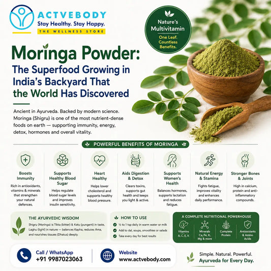 Moringa Powder: The Superfood Growing in India's Backyard That the World Has Discovered