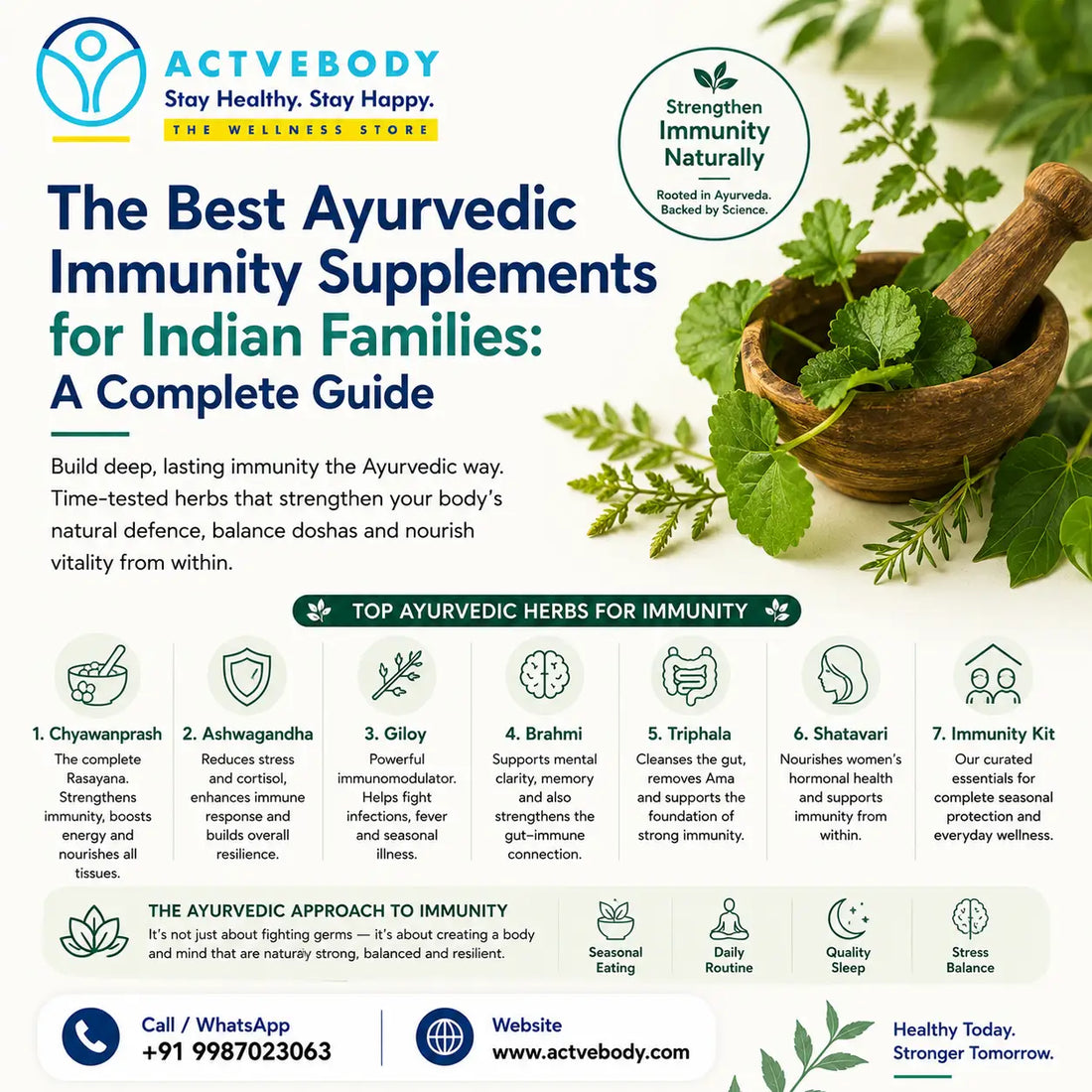 The Best Ayurvedic Immunity Supplements for Indian Families: A Complete Guide