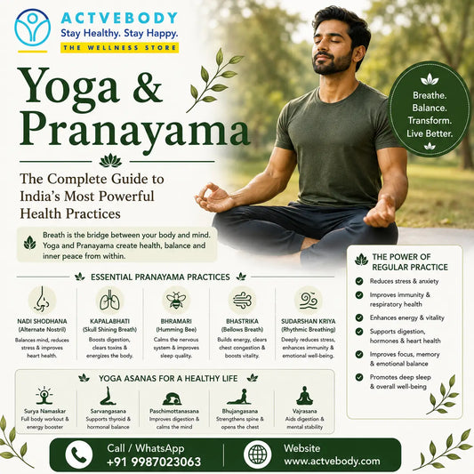 Yoga and Pranayama: The Complete Guide to India's Most Powerful Health Practices