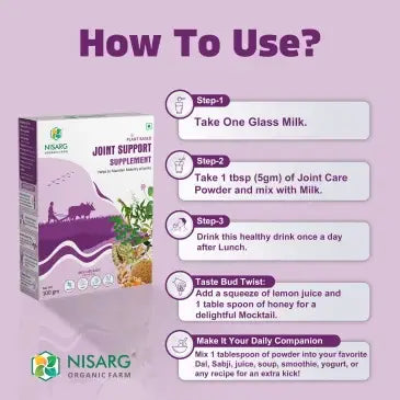 Best natural supplements for joint pain and how to use it