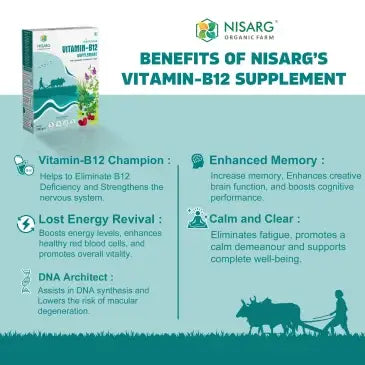 Benefits of natural & Organic b12 supplement