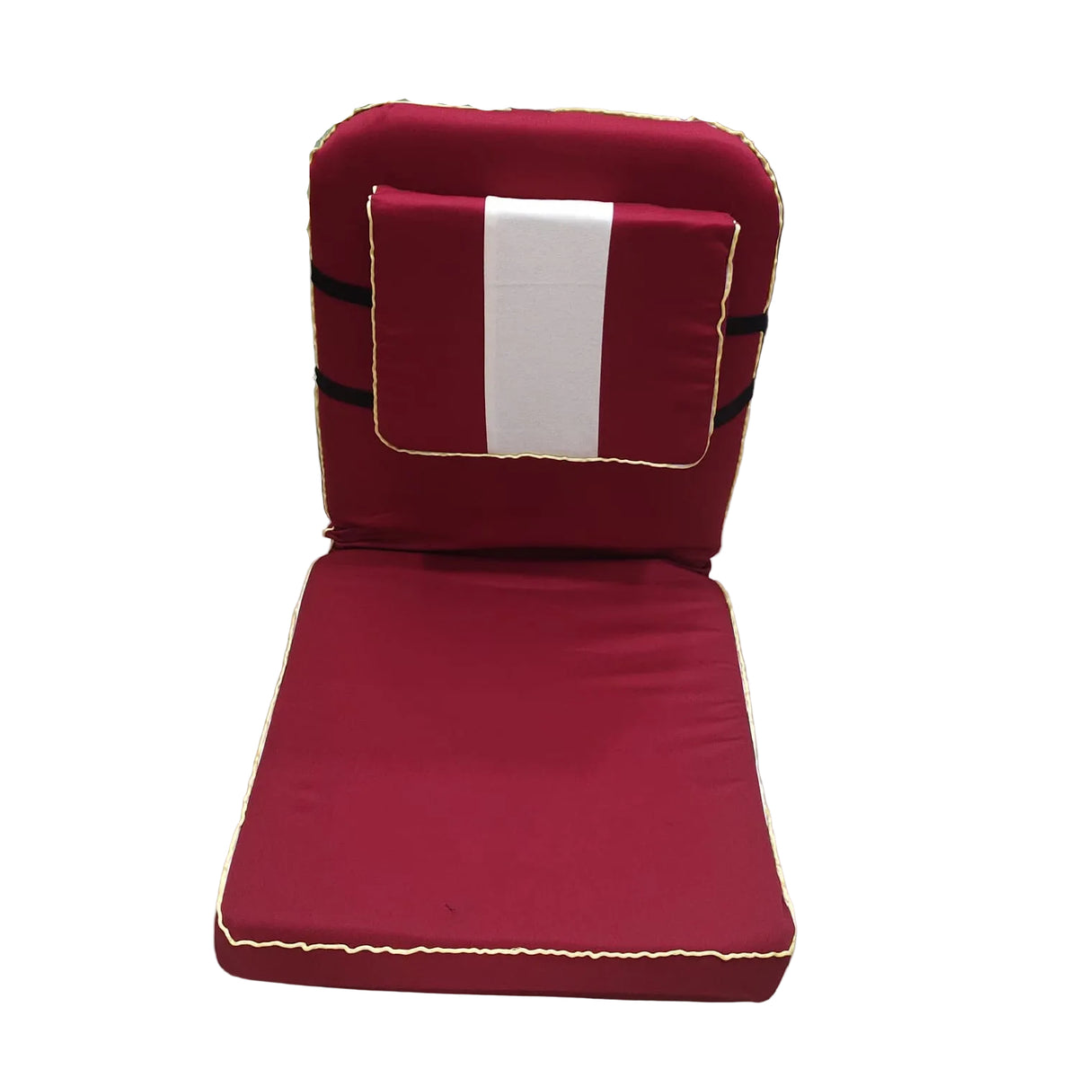 Elite Meditation Chair with Back Cushion | Maroon | Actvebody