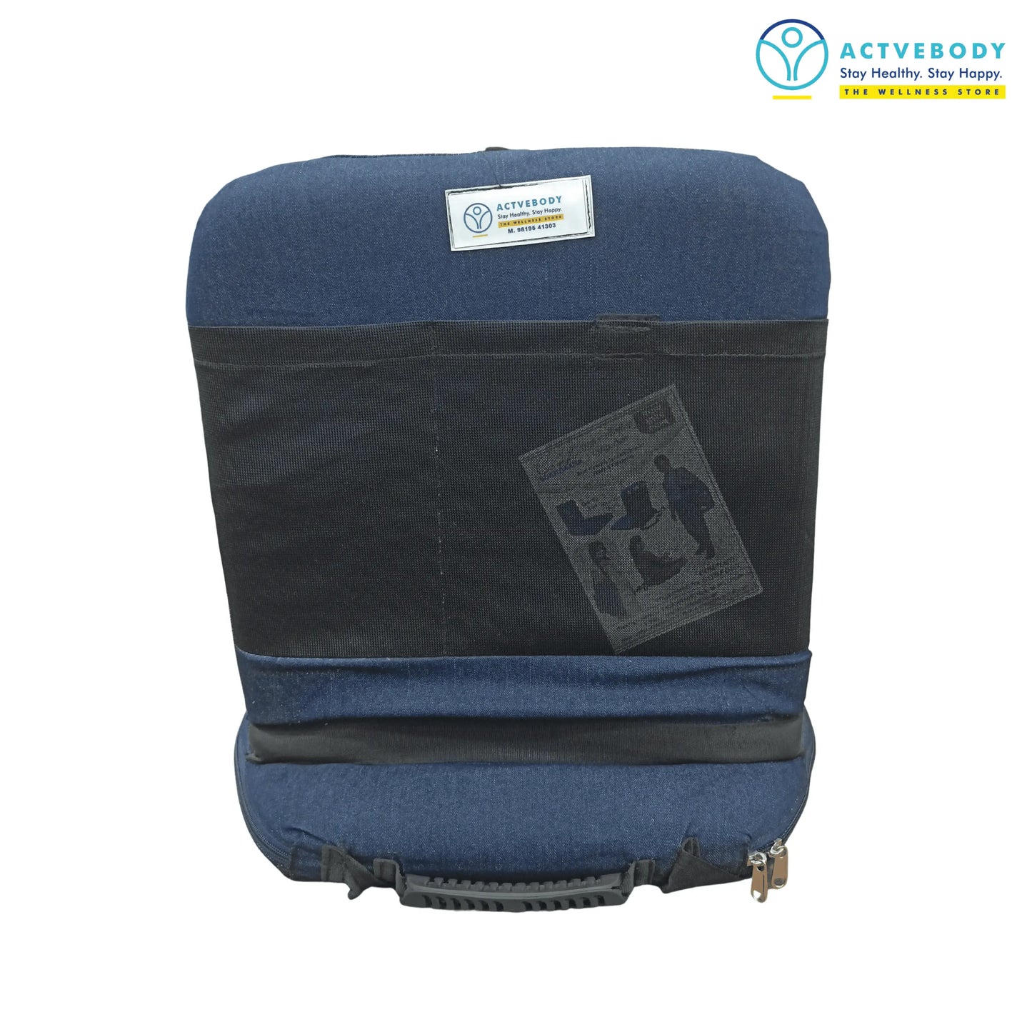 Actvebody Elite Meditation Chair Blue Demin | Actvebody - Meditation Chair