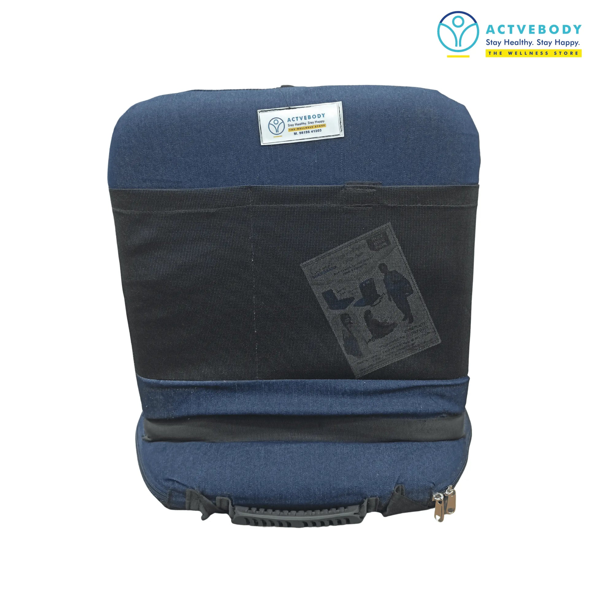 Actvebody Elite Meditation Chair Blue Demin | Actvebody - Meditation Chair