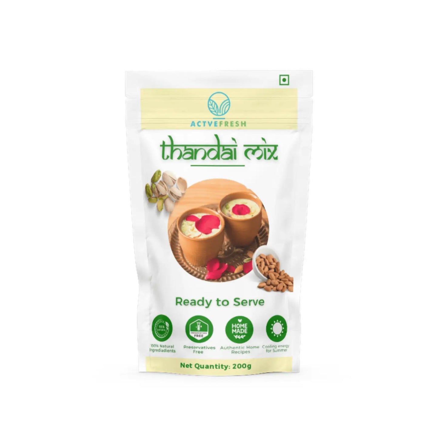 Actvefresh Thandai Mix 200g - A Refreshing Blend of Exquisite Flavors