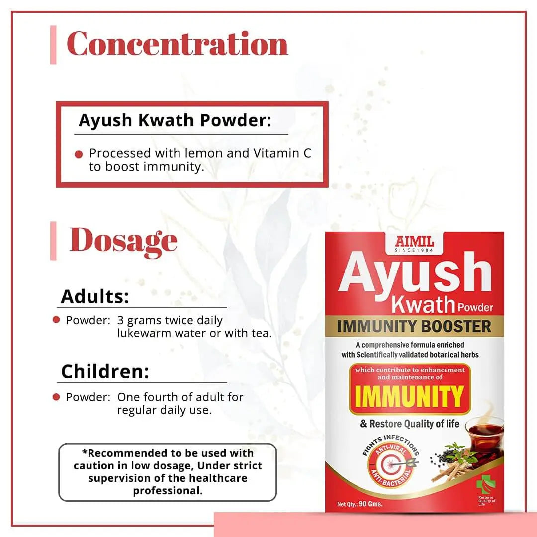 Aimil Ayush Kwath Powder 90 gms - Powder