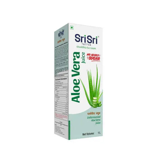 Aloe Vera Juice No Added Sugar 1000ML | Sri Sri Tattva - Juices