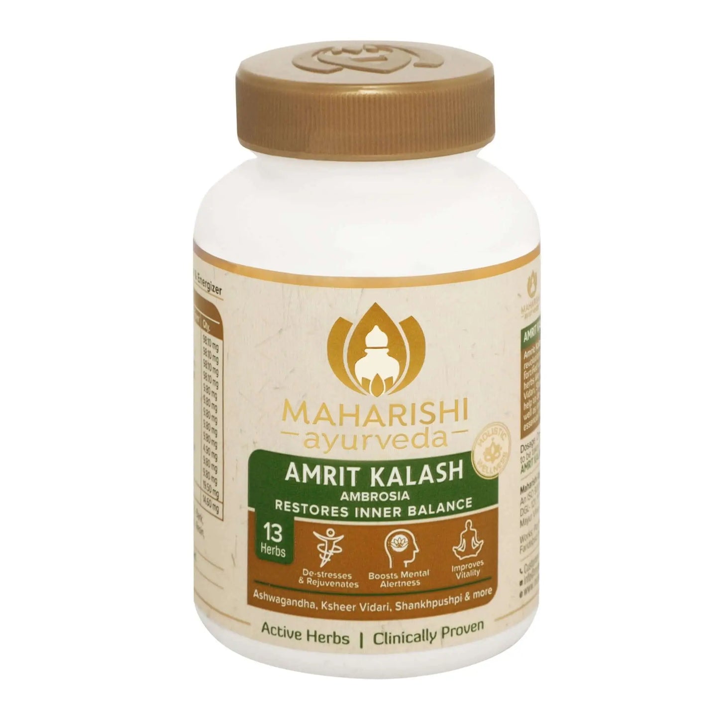 Amrit Kalash Sugar Free Tablets by Maharshi Ayurveda - Ayurvedic Medicine