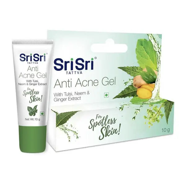 Anti Acne Gel Spotless Skin 10GM | Sri Sri Tattva - Skin Care