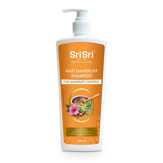 Anti Dandruff Shampoo - Dandruff Control (Buy 1 Get 1 Free) 500ml | Sri Sri Tattva - Shampoo