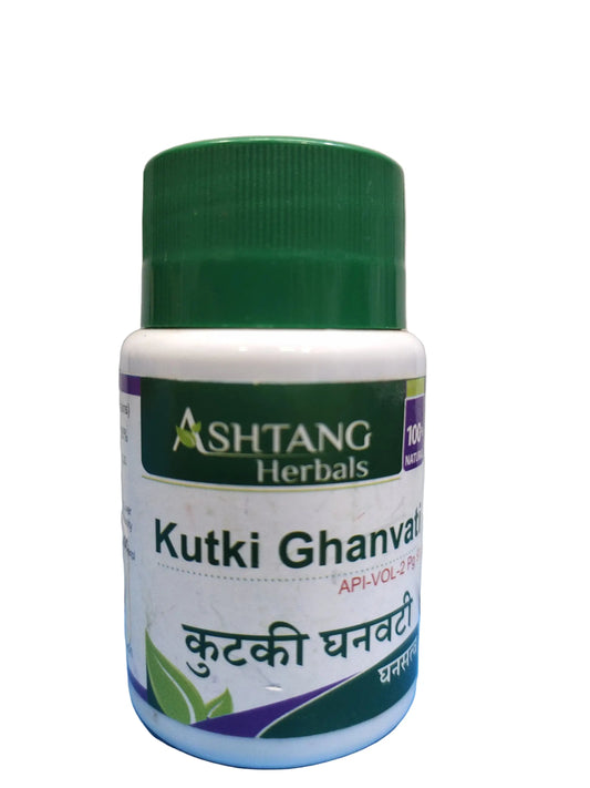 Ashtang Kutki Ghanvati,120Tablets | Ashtang Herbal
