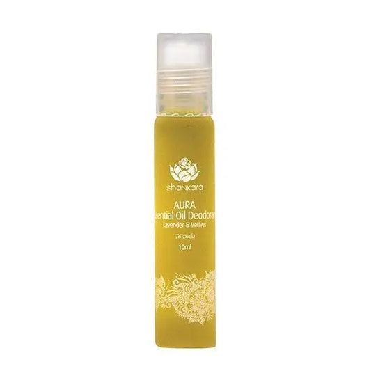 Aura Essential Oil Deodorant - Lavender & Vetiver 10ML | Shankara - Essential Oil