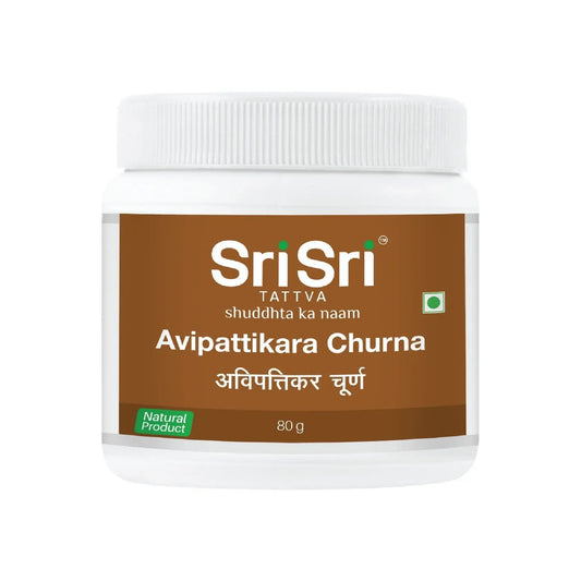 Avipattikara Churna Digestive Care 80GM | Sri Sri Tattva - Ayurvedic Medicine