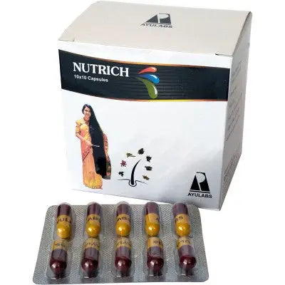 Ayulabs Nutrich Capsule - 10 caps - Ayurvedic Medicine