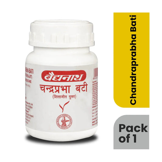 Baidyanath Chandraprabha Bati 80 TB - Ayurvedic Medicine