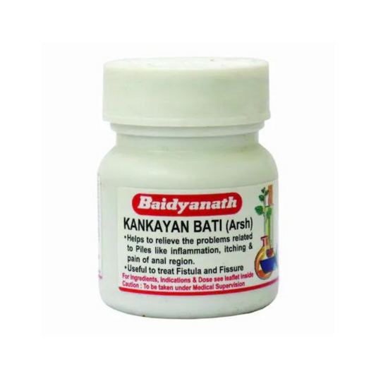 Baidyanath Kankayan Bati Arsh - 40 tabs - Ayurvedic Medicine