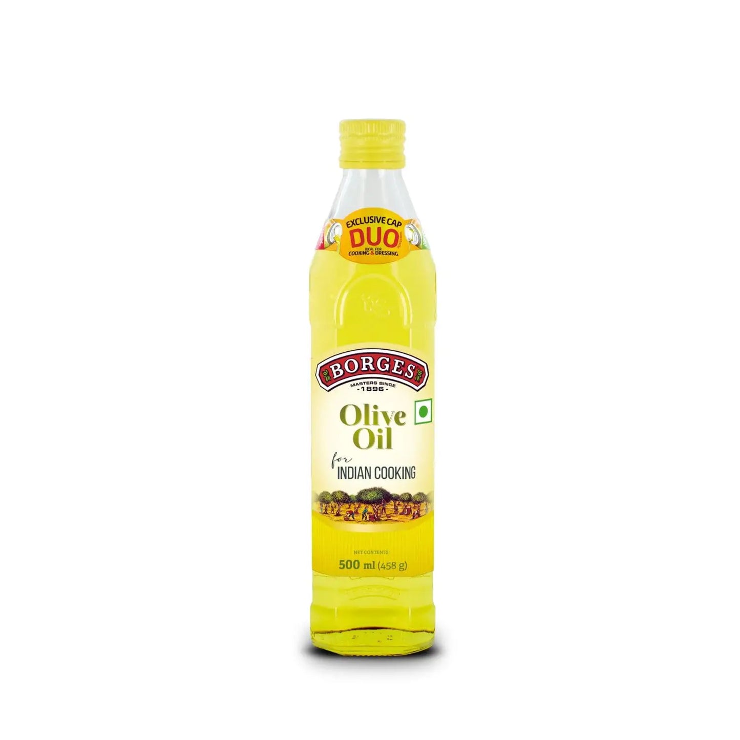 Borges Olive Oil for Indian Cooking | Extra Light | Packed in Spain | Light Flavour | 75% MUFA | Ideal for daily cooking: deep fry, tadka, curries
