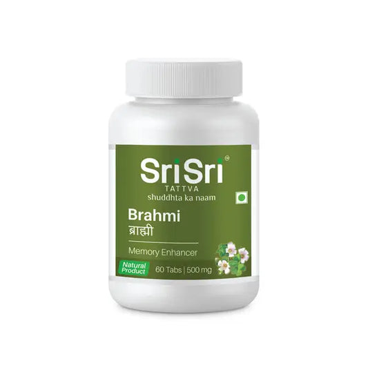 Brahmi - Memory Enhancer 60 Tabs | 500mg - Ayurvedic Medicine