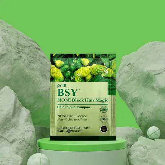 BSY Noni Black Hair Magic 20ml Sachet - Hair Care