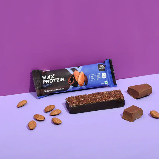 Choco Almond Bar Pack of 1 | Max Protein - Protien Bars