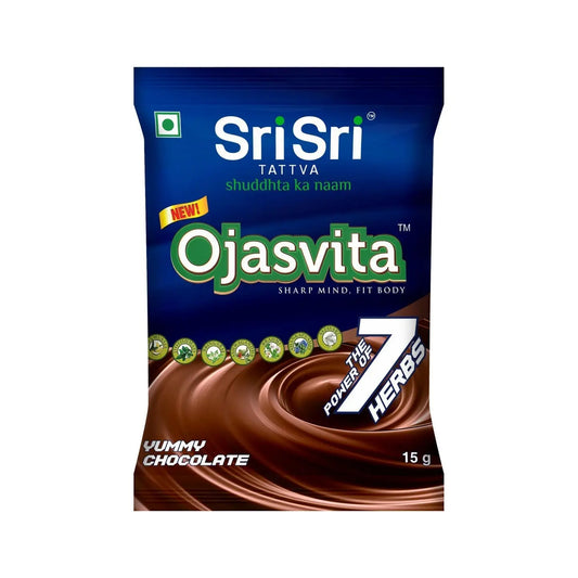 Chocolate Ojasvita - Sharp Mind & Fit Body 15g | Sri Sri Tattva - drink