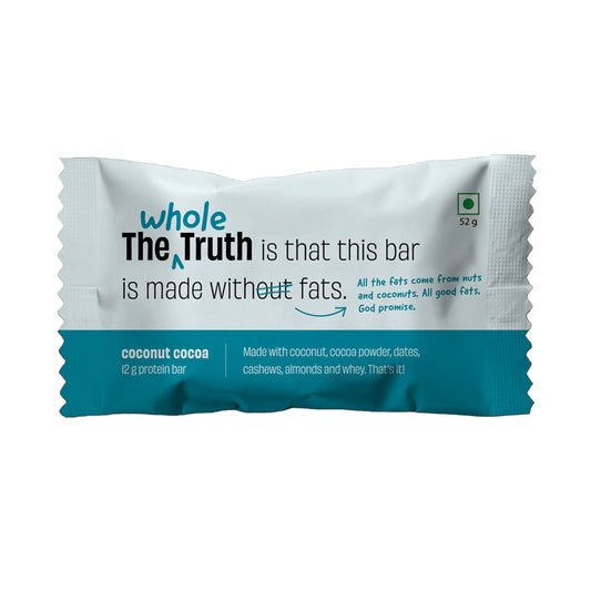 Coconut Cocoa Protein Bar | Pack of 1 | The Whole Truth