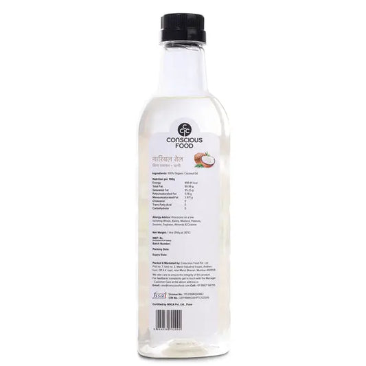 Coconut Oil 500ml | Conscious Food - Oils