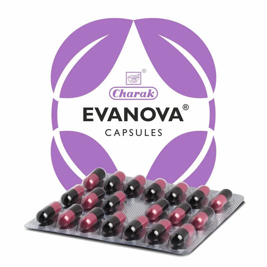Evanova (Capsules) by Charak - 20 nos - Ayurvedic